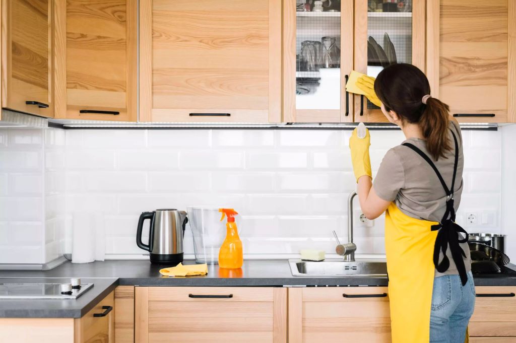 How can I make my kitchen smell fresh naturally?